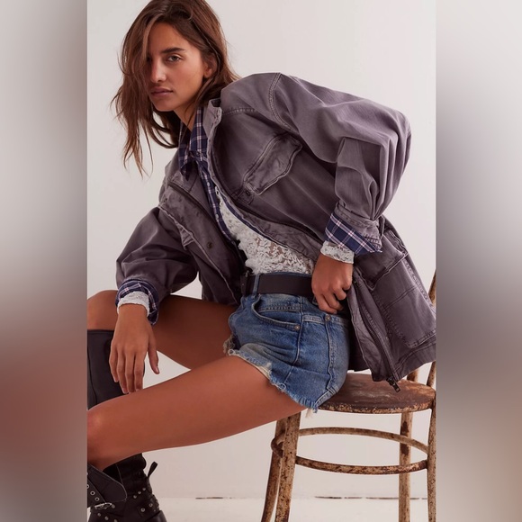 NWT We The Free Arya Utility Jacket in Ashblown - Picture 3 of 4